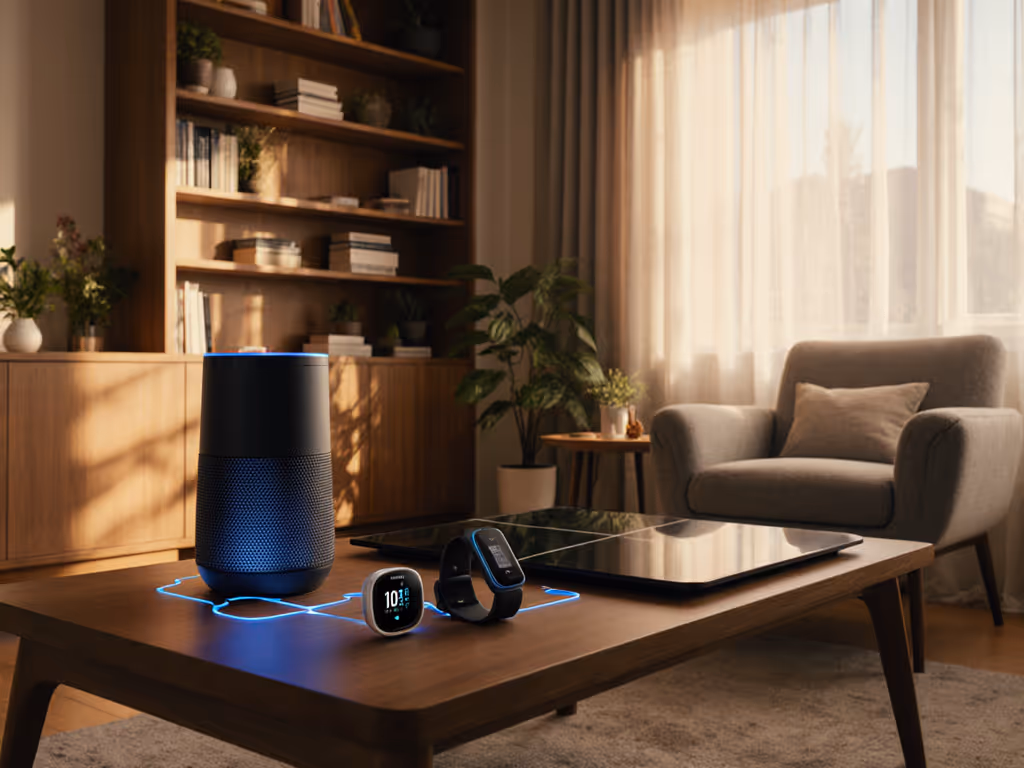 Trusted Health Monitoring: AI Speaker Medical Device Sync